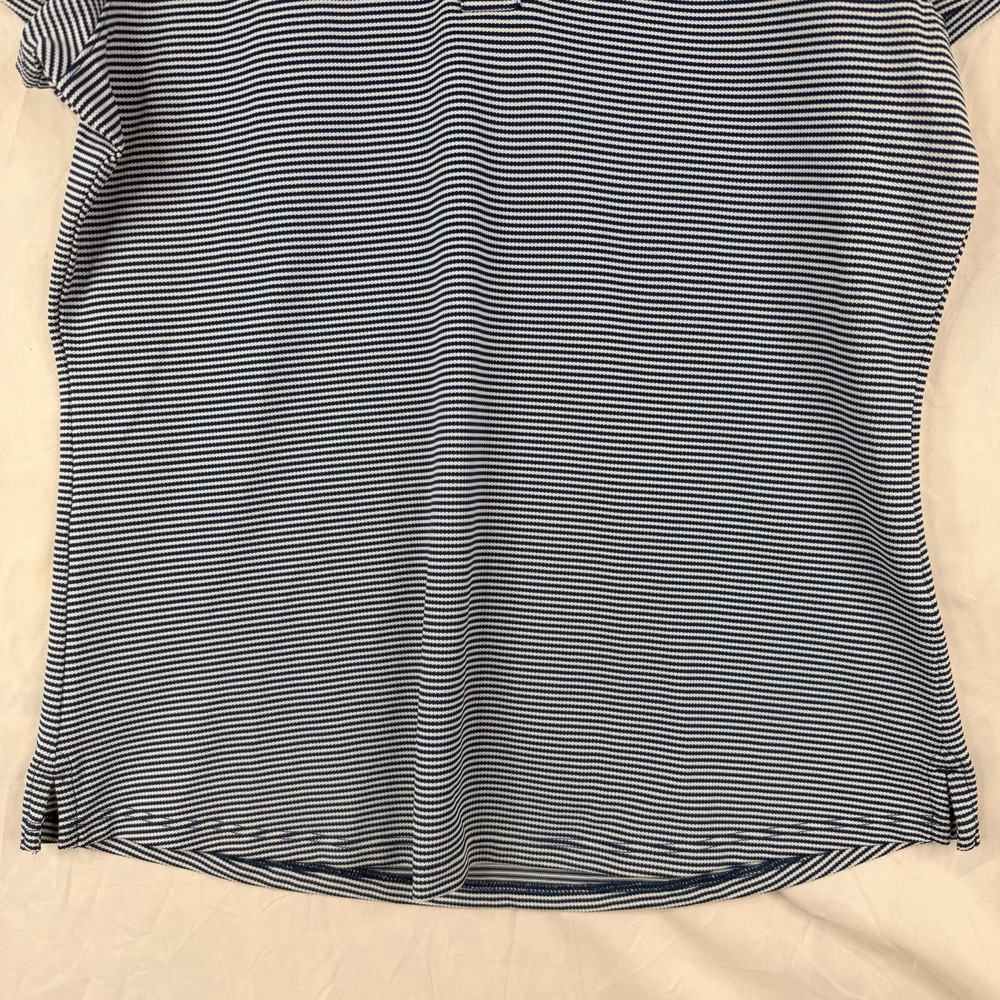 Vineyard vines Women's Performance Pique Polo ROYAL OCEAN SZ-M NWT (PTP 19.5in) - Picture 3 of 16